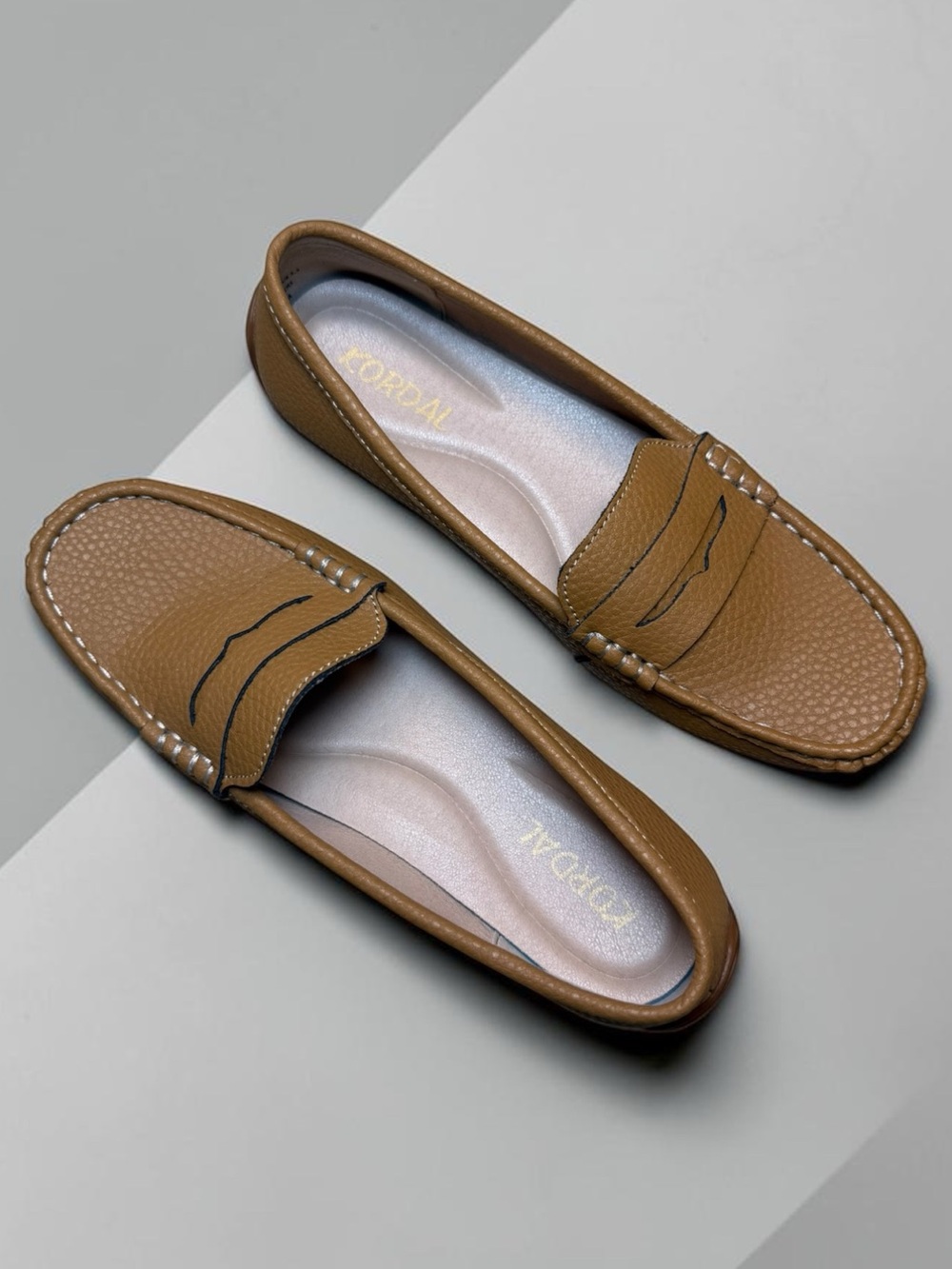 Kordal Cognac Loafers Women’s Slip-On Shoes - US Size 7.5 - EUC